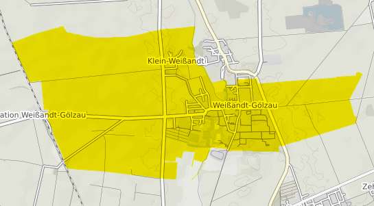 Immobilienpreisekarte Weißandt-Gölzau